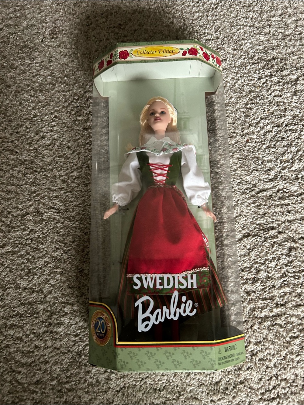 Dolls of the World Swedish Barbie Doll
